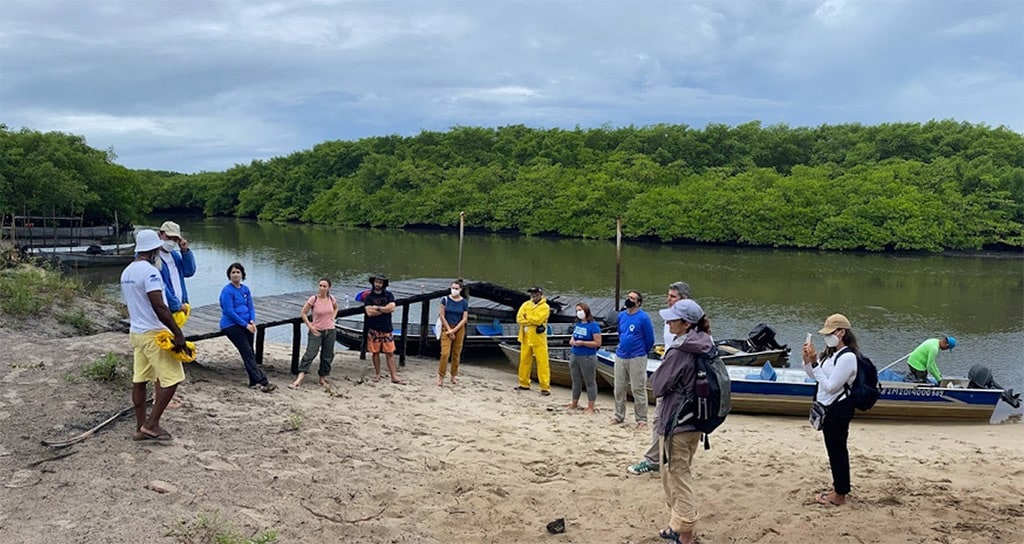 A ilha de Comandatuba é vizinha à Resex de Canavieiras